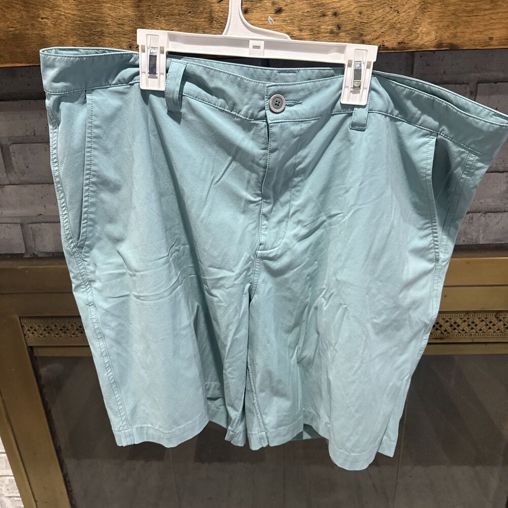Men’s Southern Tide Cotton Blend Aqua Chino Shorts Size 40